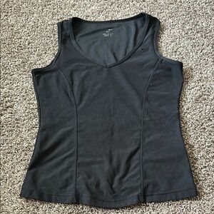 Nike Women's Black V-Neck Top